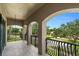 Private balcony offering scenic views of the surrounding neighborhood at 3548 Tuscany Reserve Blvd, New Smyrna Beach, FL 32168