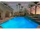 Inviting, refreshing pool with a covered patio area at 3548 Tuscany Reserve Blvd, New Smyrna Beach, FL 32168
