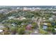 Aerial view showing home's location in residential neighborhood at 448 E Church St, Deland, FL 32724