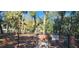 The dog park is fenced with signs and trees and shade for the dogs and their owners to enjoy at 487 Dawnview Sq, Port Orange, FL 32127