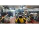 Organized garage with ample storage and workshop space at 487 Dawnview Sq, Port Orange, FL 32127
