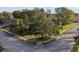 Aerial view of house and surrounding neighborhood, showcasing landscape and location at 601 Autumn Fern Ln, Deland, FL 32720