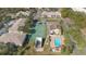 Community overview showing tennis court, pool, and buildings at 689 Wellington Station Blvd # 41, Ormond Beach, FL 32174