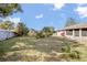 Backyard view, grassy area, and privacy fence at 783 S Atmore Cir, Deltona, FL 32725