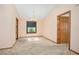 Dining room with chandelier and carpeted floor at 783 S Atmore Cir, Deltona, FL 32725