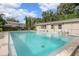 Inviting community pool with surrounding landscaping at 117 N Garfield Ave # 1, Deland, FL 32724