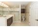 Main bathroom with a soaking tub and a separate shower at 12 Peruvian Ln, Ormond Beach, FL 32174