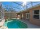 Relaxing screened-in pool with patio at 1278 Chessington Cir, Lake Mary, FL 32746