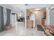 Kitchen with wood cabinets and appliances at 1579 Dunlap Dr, Deltona, FL 32725