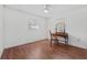 Bedroom featuring a vanity and hardwood floors at 1701 N Stone St, Deland, FL 32720