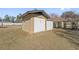 Detached storage shed in the backyard at 1701 N Stone St, Deland, FL 32720
