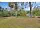 Spacious grassy backyard with mature trees providing shade, creating a peaceful and private outdoor space at 2170 Wilmhurst Rd, Deland, FL 32720