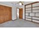 Bedroom with closet, bookshelves and doorway that overlooks home at 2170 Wilmhurst Rd, Deland, FL 32720