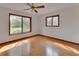 Bright bedroom with two windows providing an abundance of natural light at 2170 Wilmhurst Rd, Deland, FL 32720