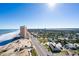 Aerial view of coastal neighborhood near the ocean at 2200 N Atlantic Ave # 1502, Daytona Beach, FL 32118