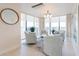 Relaxing lounge area boasts comfortable seating and ocean views at 2200 N Atlantic Ave # 1502, Daytona Beach, FL 32118