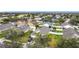 Aerial view showcasing the home's backyard and neighborhood at 2508 Balmoral Dr, Kissimmee, FL 34744