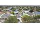 Aerial view of the home and surrounding neighborhood at 2508 Balmoral Dr, Kissimmee, FL 34744