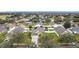 Aerial view of home in residential neighborhood at 2508 Balmoral Dr, Kissimmee, FL 34744