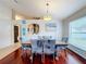 Spacious dining area with hardwood floors at 2508 Balmoral Dr, Kissimmee, FL 34744
