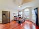 Bright home office with hardwood floors at 2508 Balmoral Dr, Kissimmee, FL 34744