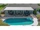 Overlooking the refreshing pool and spacious patio area at 2530 E New York Ave, Deland, FL 32724
