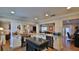 Spacious kitchen with large island and stainless steel appliances at 2530 E New York Ave, Deland, FL 32724