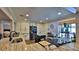 Modern kitchen boasts granite countertops and stainless steel appliances at 2530 E New York Ave, Deland, FL 32724