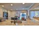 Modern kitchen with granite counters and stainless steel appliances at 2530 E New York Ave, Deland, FL 32724