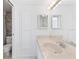 Clean bathroom with updated vanity and toilet at 3047 S Atlantic Ave # 1906, Daytona Beach, FL 32118