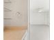 Small bathroom with countertop and access to bedroom at 3047 S Atlantic Ave # 1906, Daytona Beach, FL 32118