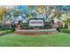 DeBary Golf & Country Club entrance with festive holiday decorations at 310 La Creek Ct, Debary, FL 32713