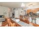 Bright dining area adjacent to the kitchen, perfect for Gathering meals at 34 Black Creek Way, Ormond Beach, FL 32174