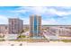 Condo building, walkway to beach, and ocean views at 3737 S Atlantic Ave # 502, Daytona Beach, FL 32118