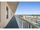 Balcony offering city and water views at 3737 S Atlantic Ave # 502, Daytona Beach, FL 32118