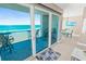 Expansive balcony offering breathtaking ocean views, complete with outdoor seating for relaxing and enjoying the scenery at 3737 S Atlantic Ave # 502, Daytona Beach, FL 32118