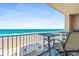 Relaxing balcony view overlooking the beach, with comfortable seating and ocean breezes at 3737 S Atlantic Ave # 502, Daytona Beach, FL 32118