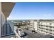 Balcony view of the city and ocean at 3737 S Atlantic Ave # 502, Daytona Beach, FL 32118