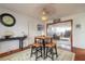 Open concept dining area with a view into the living room at 469 S Halifax Dr, Ormond Beach, FL 32176