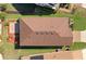 Overhead view of the home's roof and landscaping at 5579 Nw 40Th Pl, Ocala, FL 34482