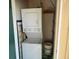 Stackable washer and dryer in a closet at 701 Perkins St # 100, Leesburg, FL 34748