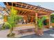 Outdoor living is emphasized by this covered patio with an outdoor bar and access to the backyard at 878 Abbott Ave, Deltona, FL 32725