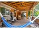Bright and spacious patio includes outdoor bar, seating area, ceiling fans, and easy access to the yard at 878 Abbott Ave, Deltona, FL 32725