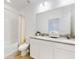 Bathroom with bathtub, shower, and double vanity at 962 Compass Landing Dr, Orange City, FL 32763