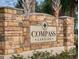 Compass Landing community entrance sign at 962 Compass Landing Dr, Orange City, FL 32763