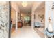Spacious entryway with views into the living room and other areas at 123 Ponce Terrace Cir, Ponce Inlet, FL 32127