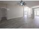 Spacious living room with tile floors and high ceilings at 130 Old Sunbeam Dr, South Daytona, FL 32119