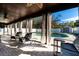 Inviting pool area with screened patio and lush greenery at 1413 La Paloma Cir, Winter Springs, FL 32708