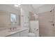 Bathroom with shower, toilet and vanity at 1908 S Farm Rd, Deland, FL 32720