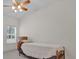 Bedroom with bed, dresser and ceiling fan at 1908 S Farm Rd, Deland, FL 32720